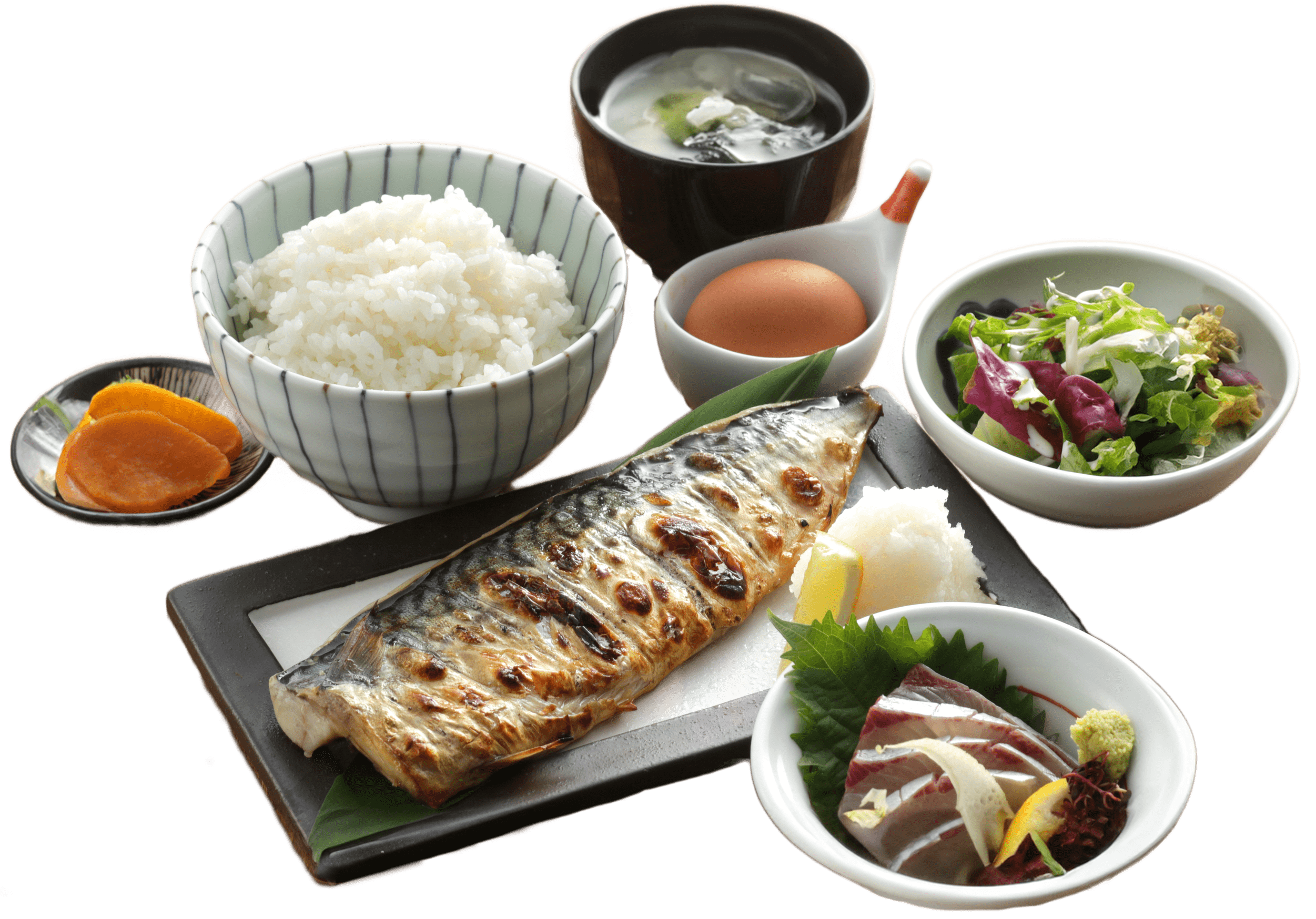 エドノフーズの良質な魚のある食卓